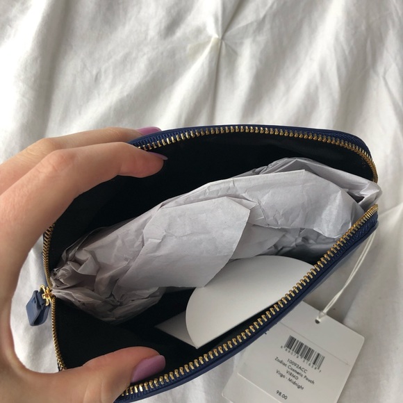 Diane von Furstenberg Zodiac Cosmetic Pouch Virgo - Picture 3 of 6